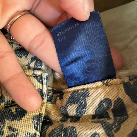 Anthro Pilcro and The Letterpress The Wanderer Relaxed Jeans Animal Print size29 - Picture 10 of 10